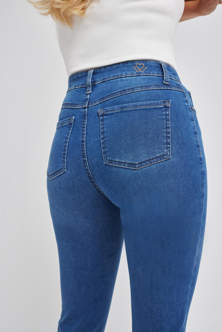 wonderjeans Bootcut Super Stone Blue