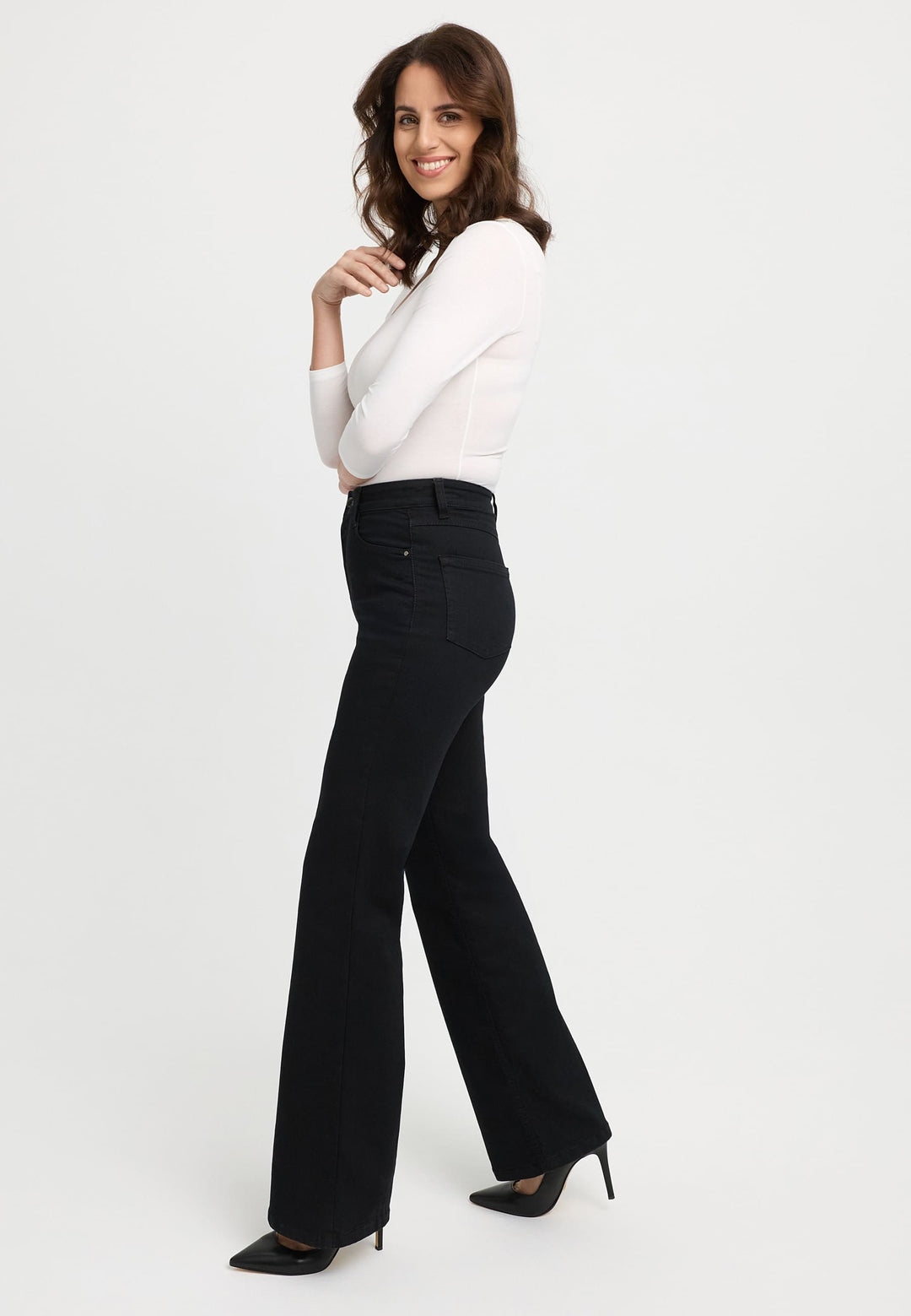 wonderjeans Flared Black