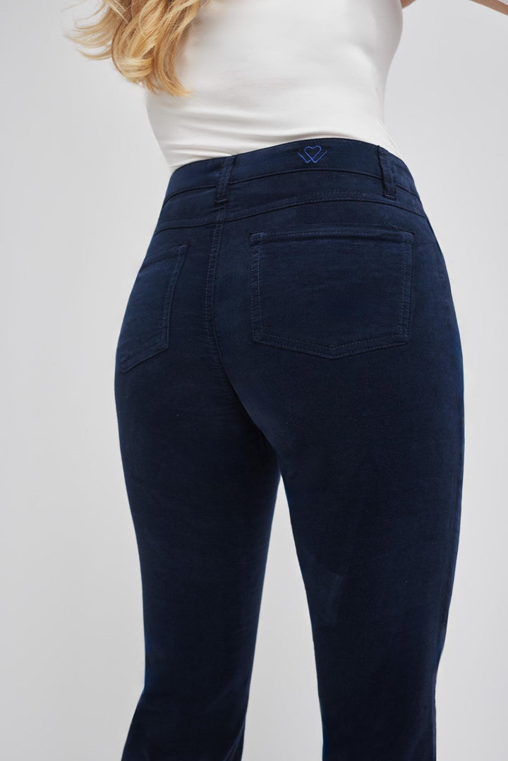 wonderjeans Bootcut Navy Velvet