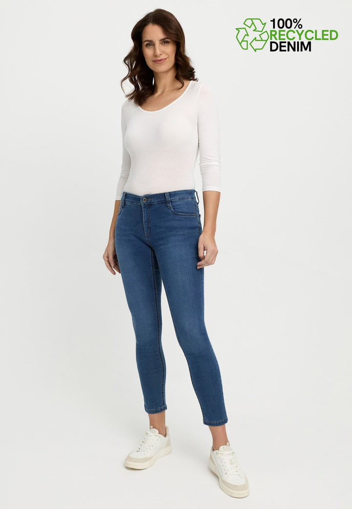 wonderjeans Ankle Blue Super Wash