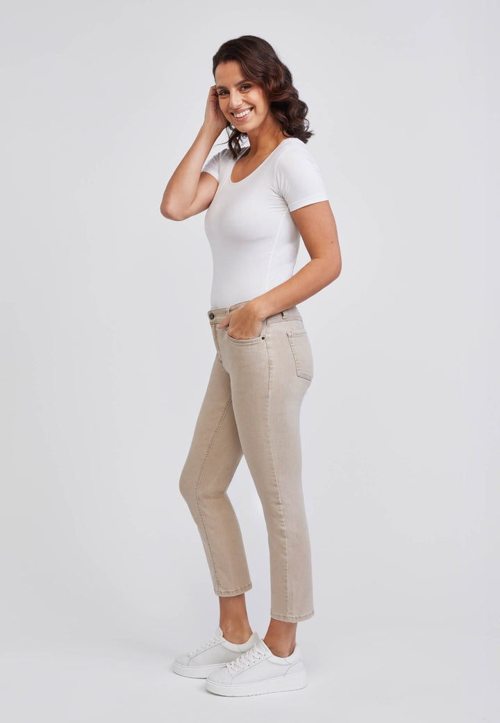 wonderjeans Ankle Beige