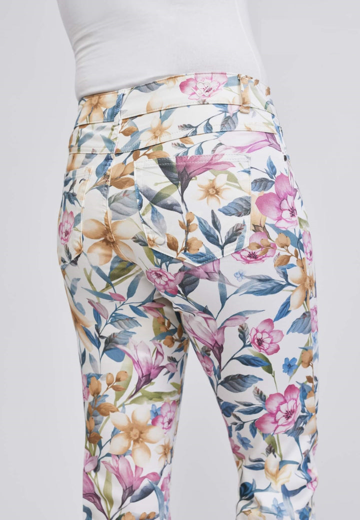 wonderjeans Ankle Watercolor Bloom