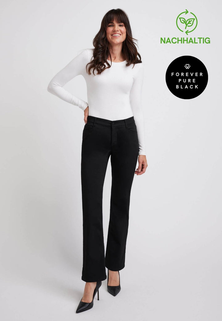 wonderjeans Bootcut Black Techno