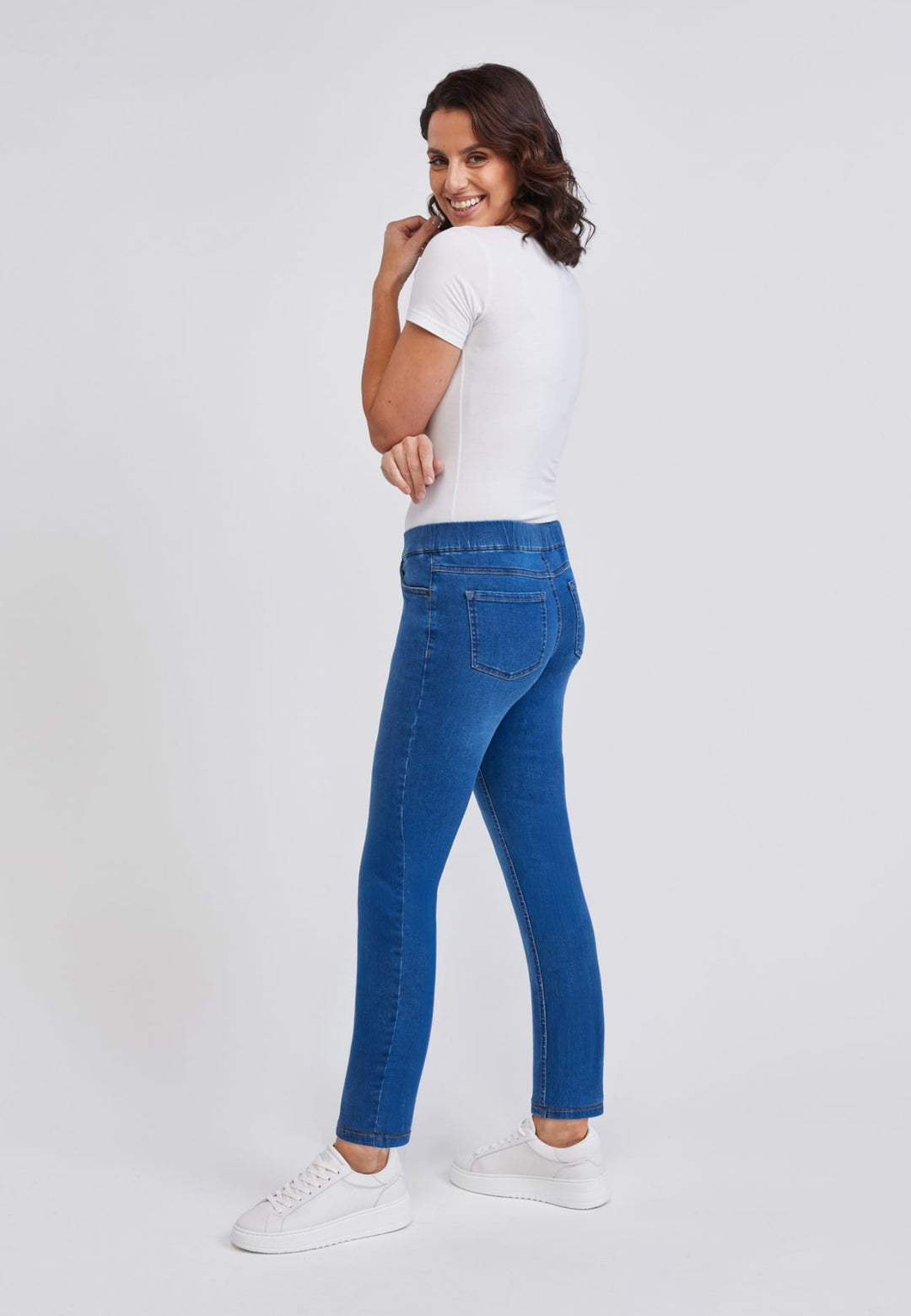 wonderjeans Pull On Super Stone Blue