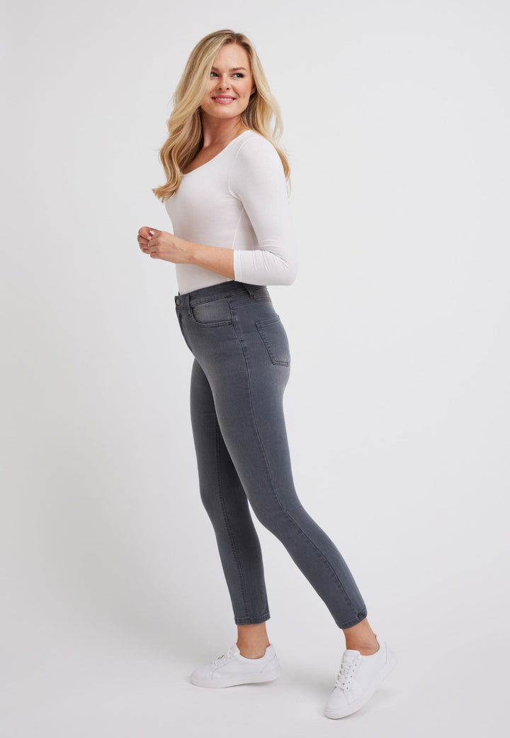 wonderjeans High Waist Grey Super Wash