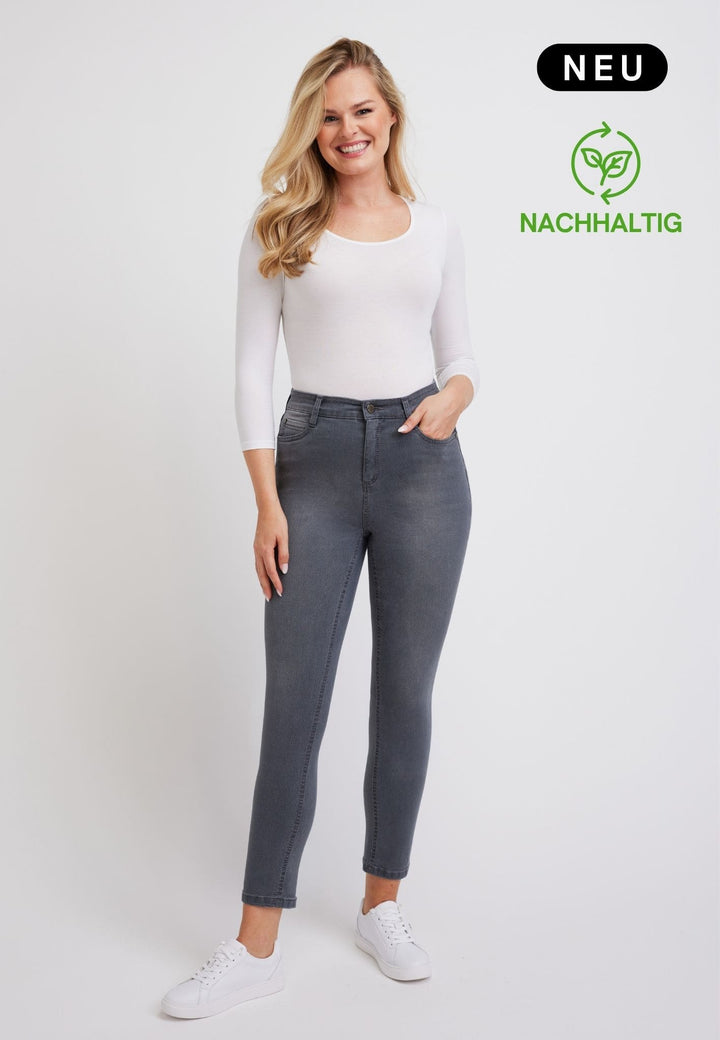 wonderjeans High Waist Grey Super Wash