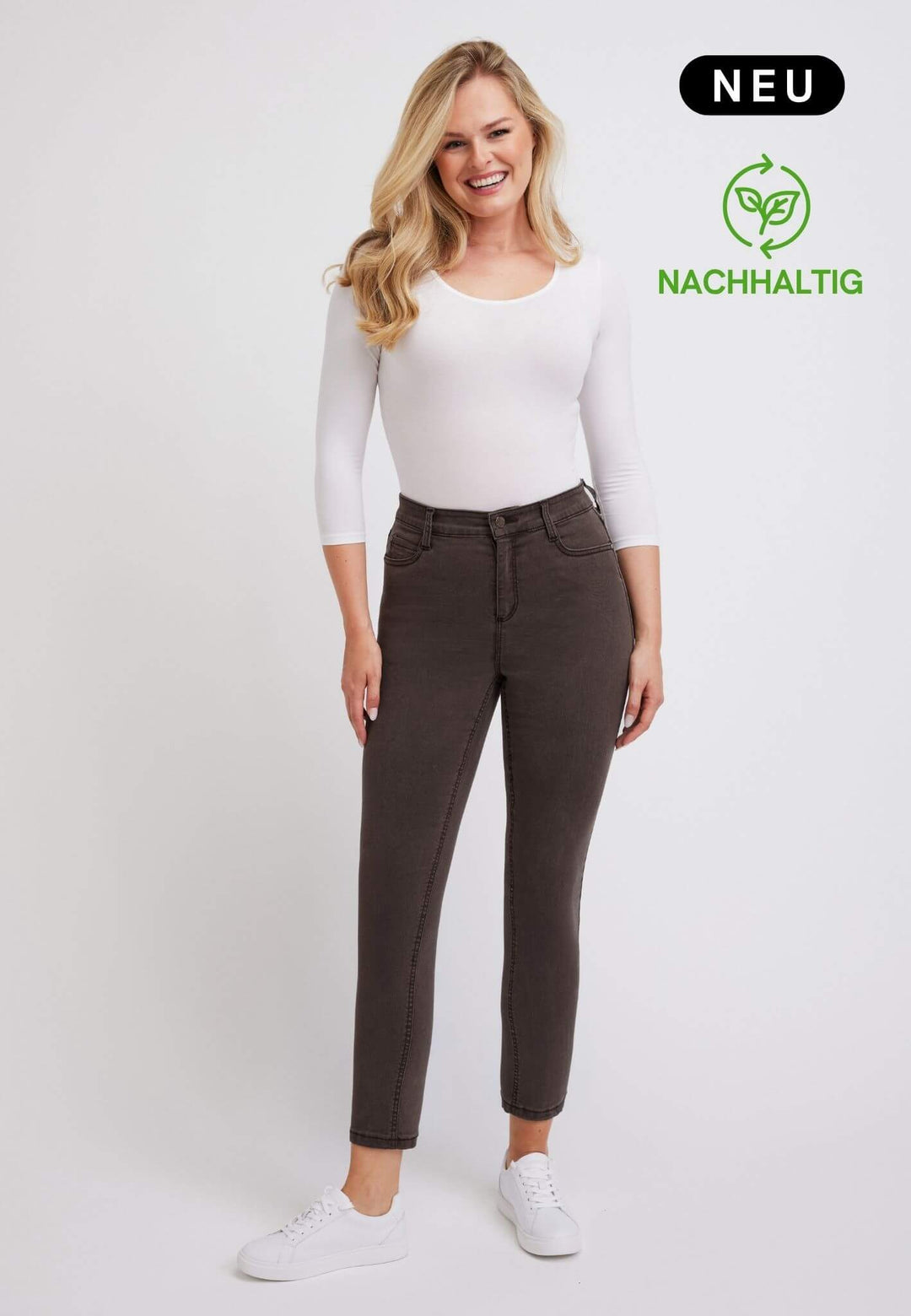wonderjeans High Waist Mocca