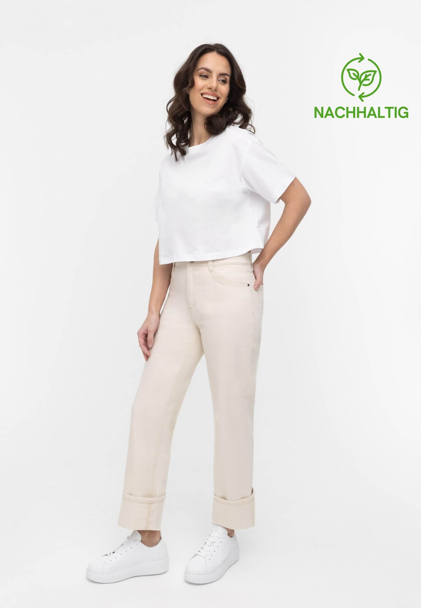 wonderjeans Loose Fit Ecru