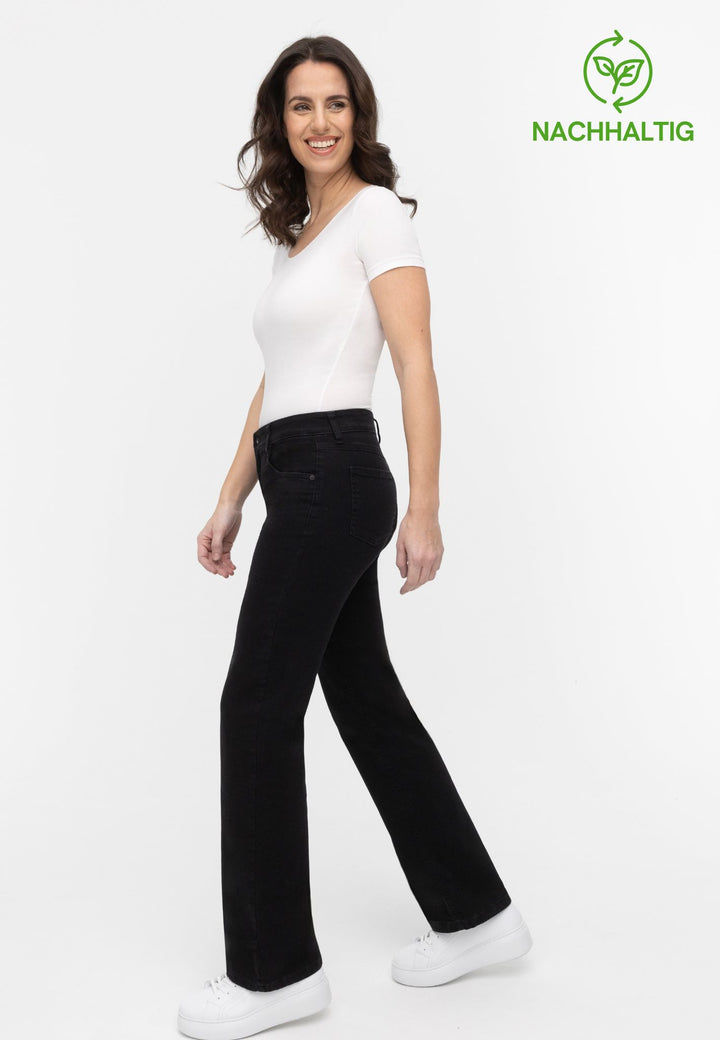 wonderjeans Relaxed Straight Black