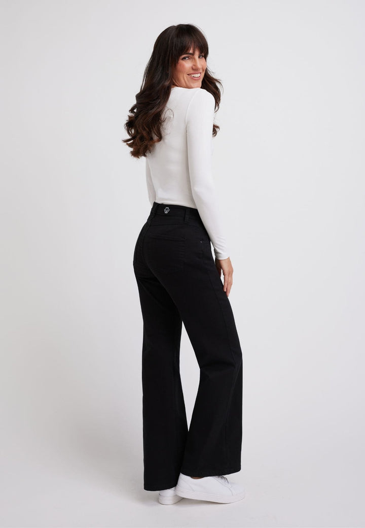 wonderjeans Relaxed Wide Forever Pure Black