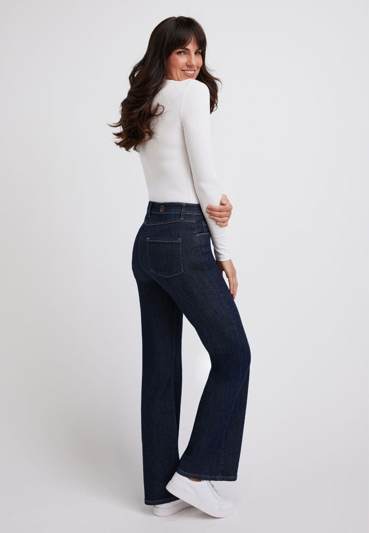 wonderjeans Relaxed Wide Blue Rinse